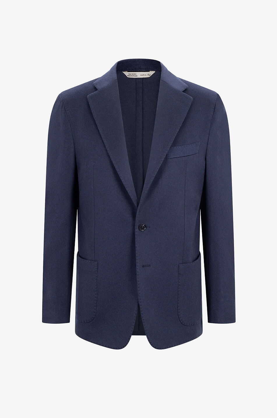 Cashmere single-breasted blazer