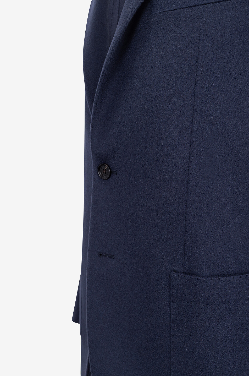 Cashmere single-breasted blazer