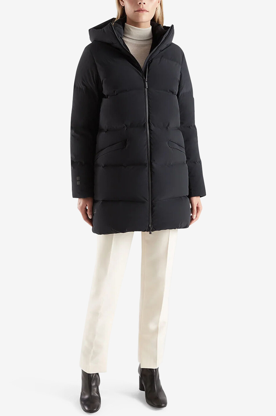 UBR Thundra warm hooded parka Women BLACK 2