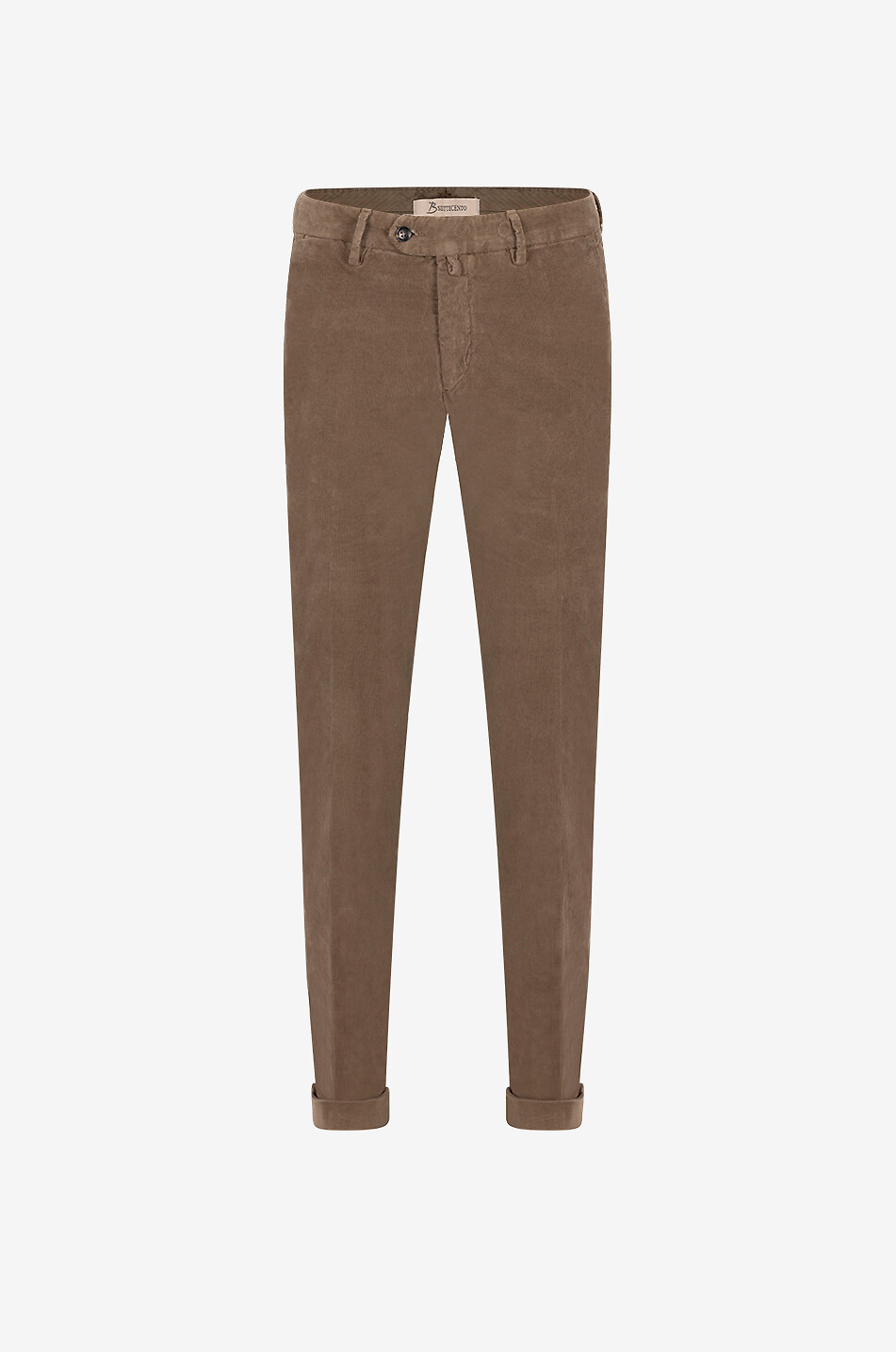 Pantalon slim en coton Velluto 3000