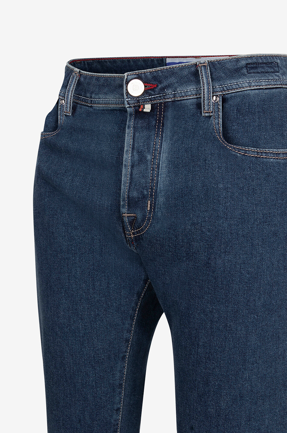 JACOB COHEN Jean en coton et cachemire Bard Homme BLEU MOYEN 3