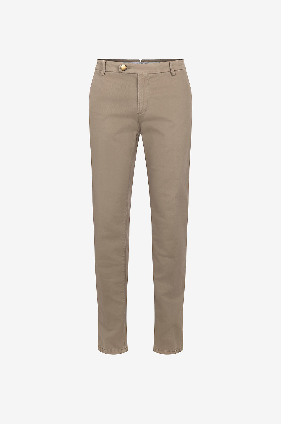 RICHARD J. BROWN Slim-Fit-Hose aus Baumwolle und Kaschmir Singapore Herren BRAUN 1