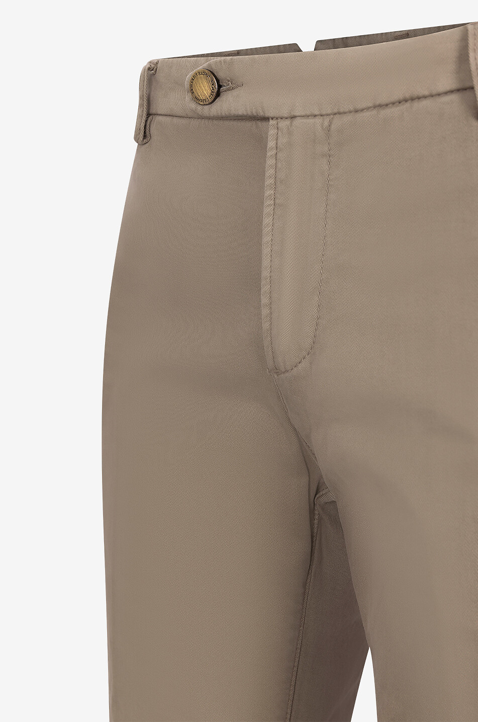 Slim-Fit-Hose aus Baumwolle und Kaschmir Singapore