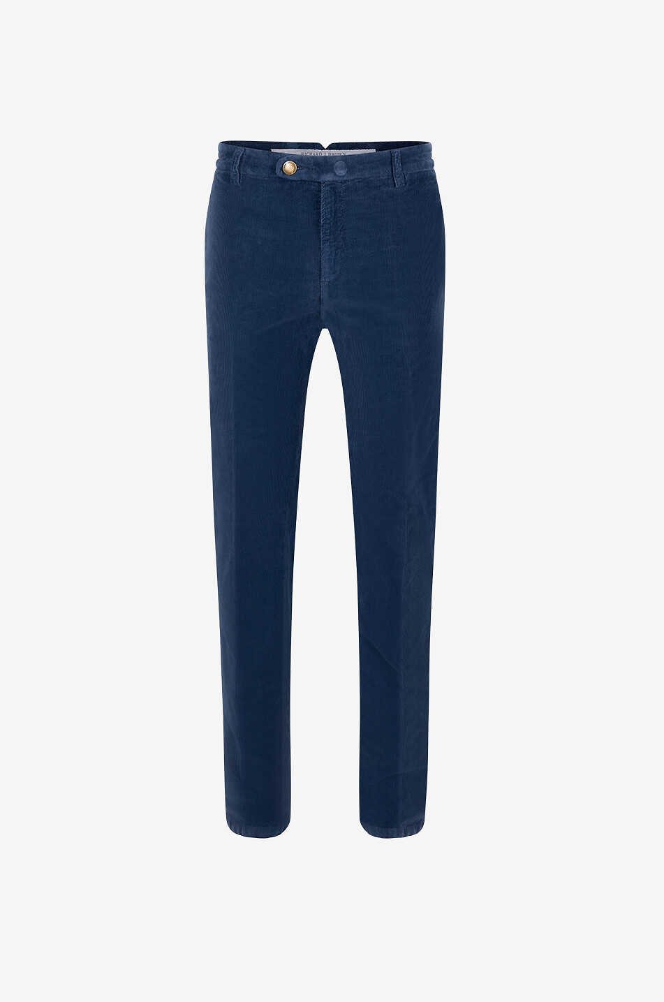 RICHARD J. BROWN Hose aus Baumwolle und Kaschmir Singapore Herren MITTELBLAU 1