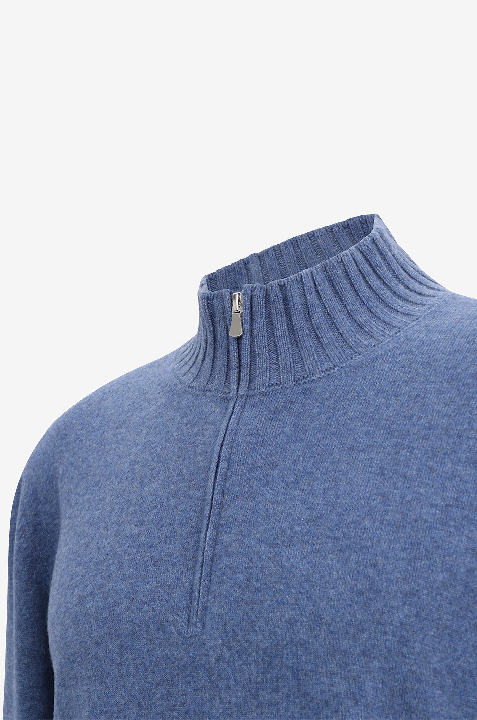 GRAN SASSO Pullover aus Kaschmir Herren MITTELBLAU 3