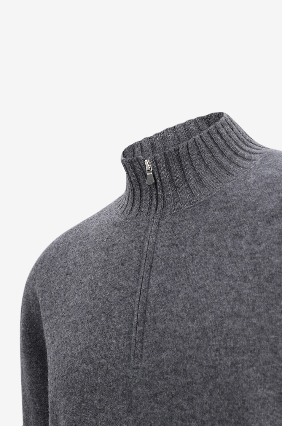GRAN SASSO Pullover aus Kaschmir Herren MITTELGRAU 3