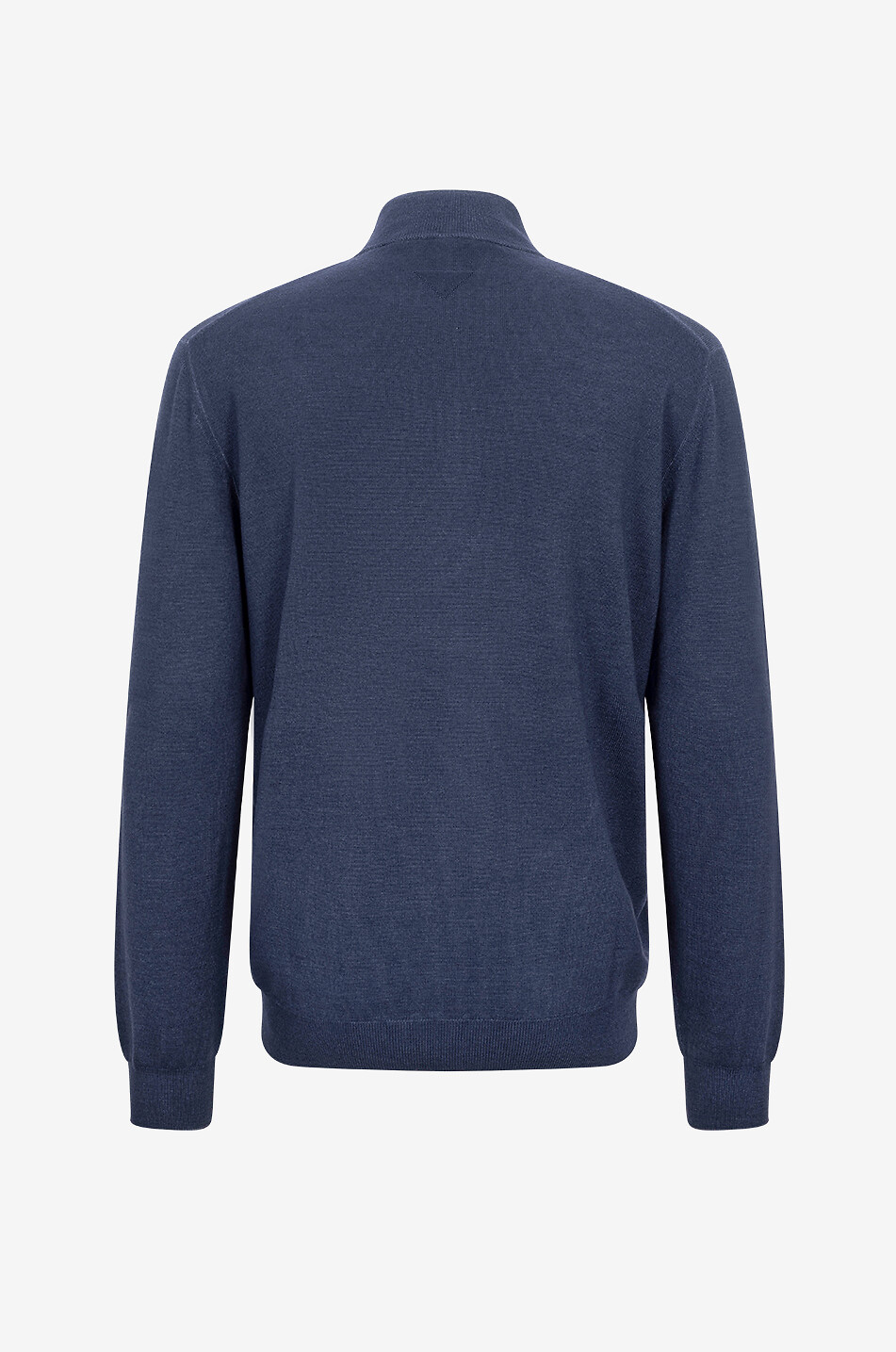 MAURIZIO BALDASSARI Pullover mit Stehkragen aus Schurwolle Herren DUNKELBLAU 2
