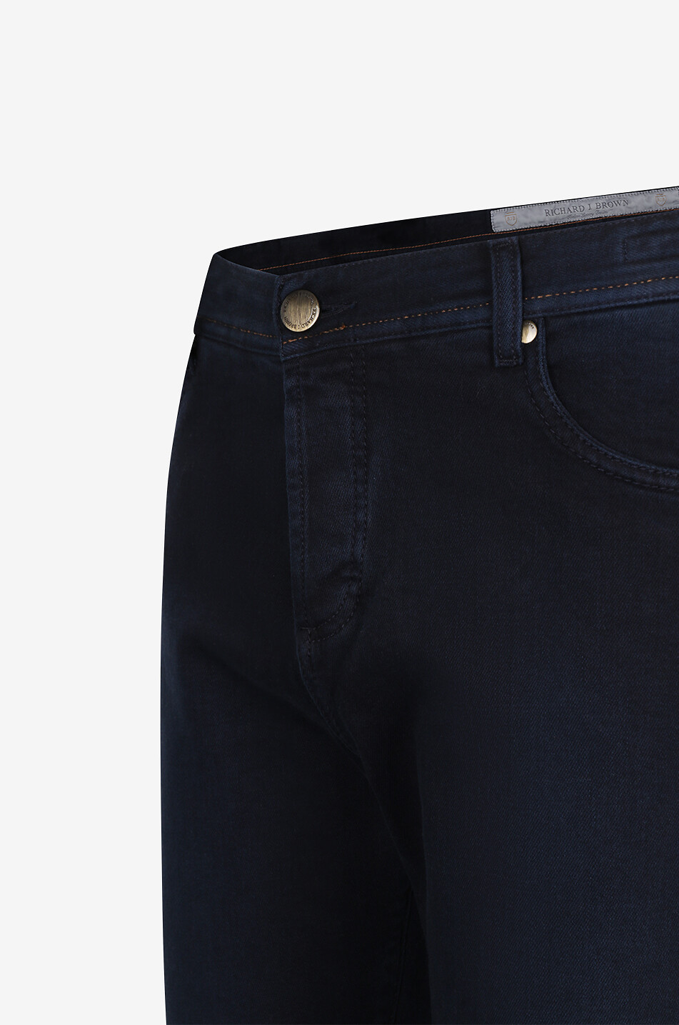 RICHARD J. BROWN Jeans aus Baumwolle und Kaschmir Milano Herren DUNKELBLAU 3