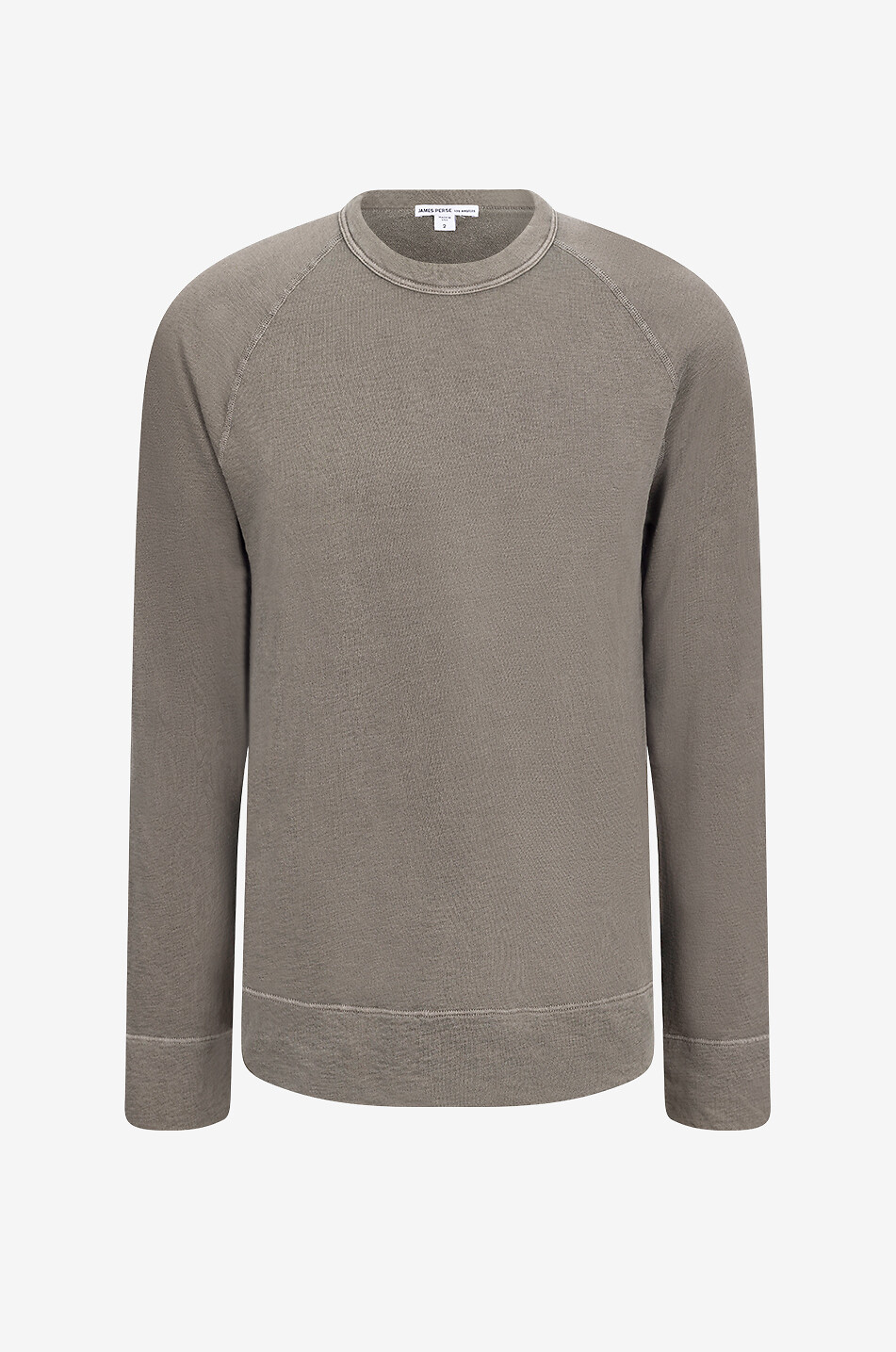 Sweat-shirt à col rond jersey flammé