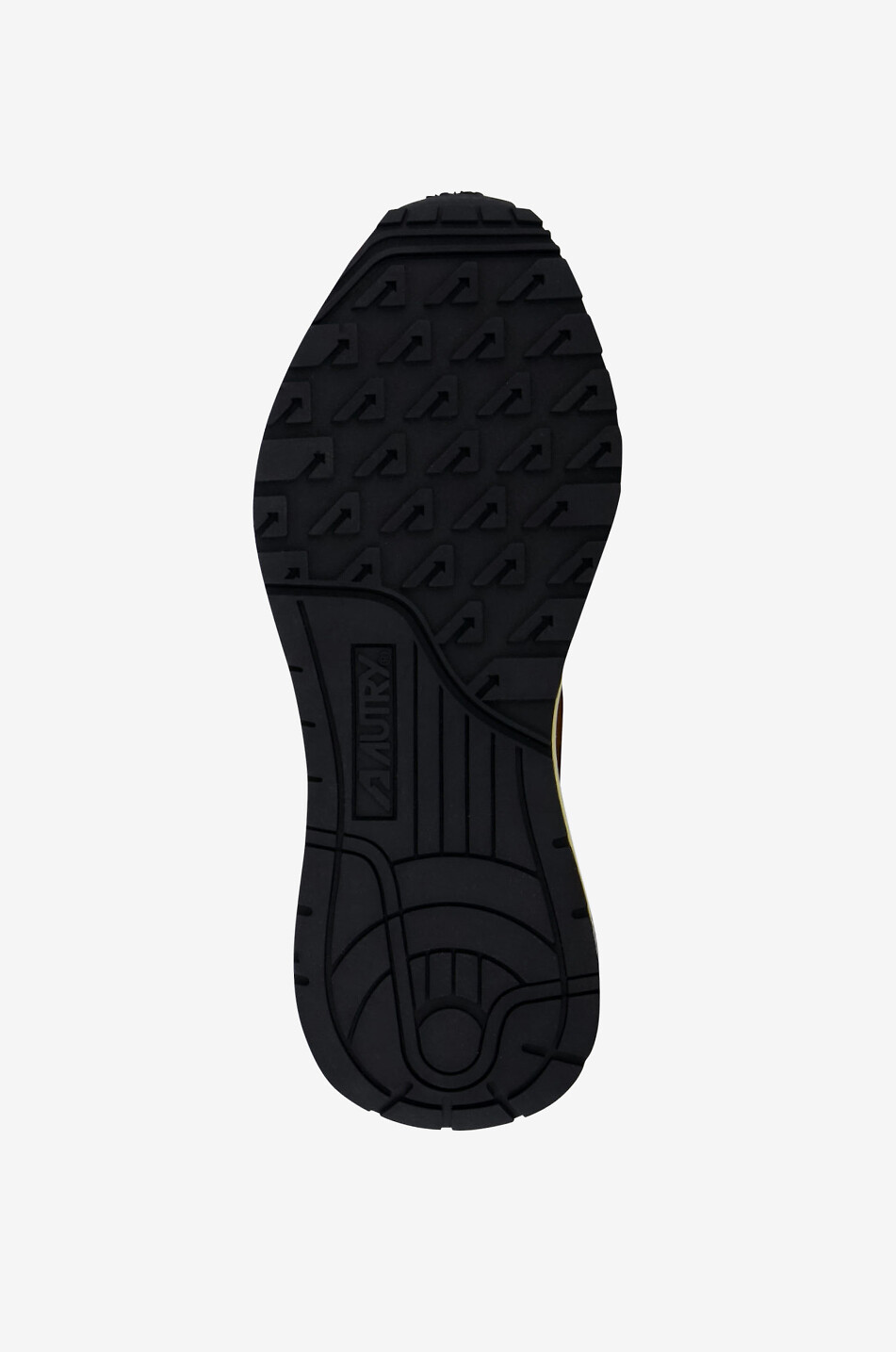 AUTRY Reelwind low-top multi-material lace-up sneakers Women RED 5