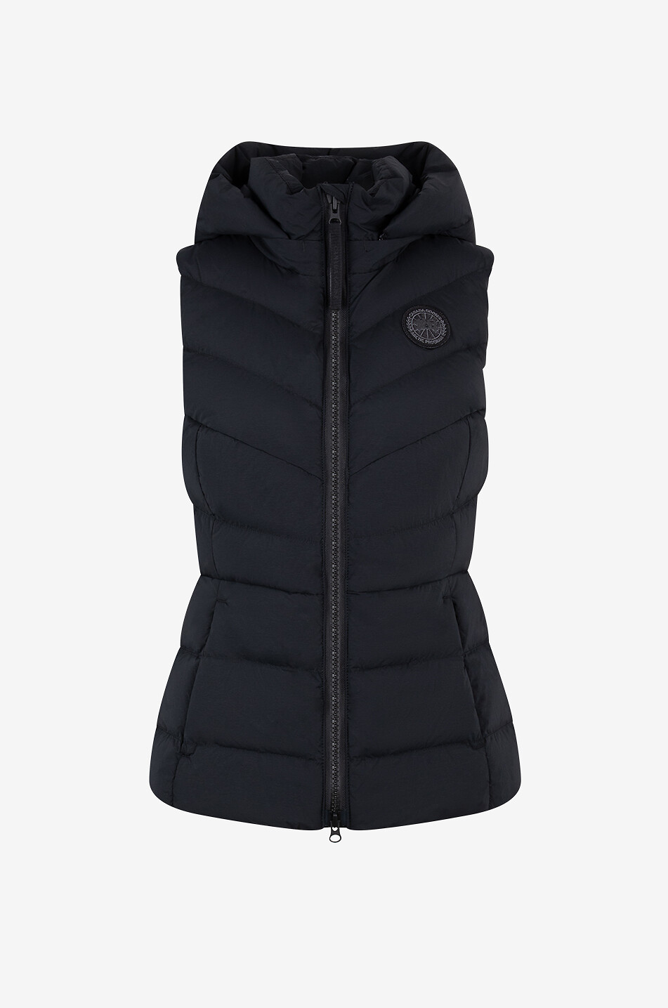 Gilet en duvet à capuche Clair