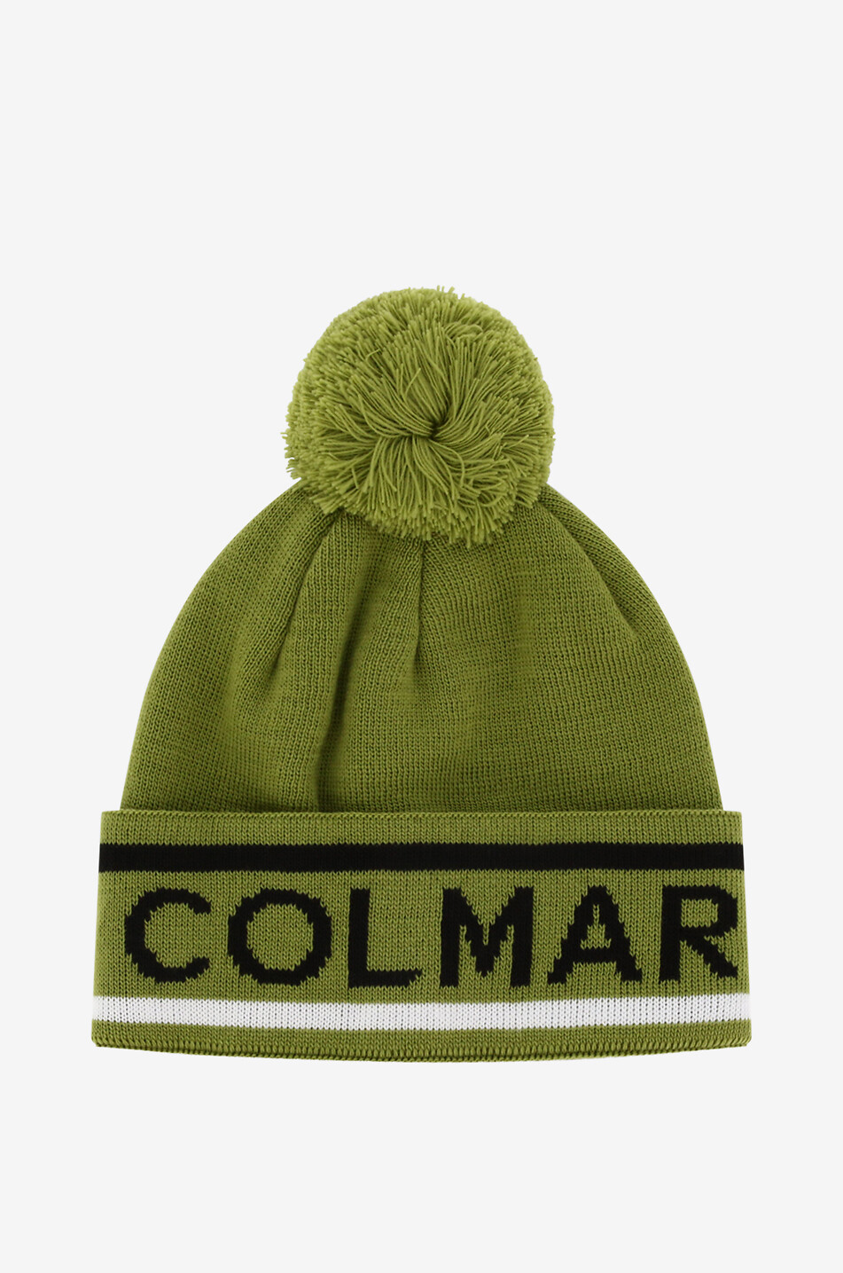 COLMAR Bonnet en maille jacquard à pompon enfant COLMAR Unisexe VERT 1