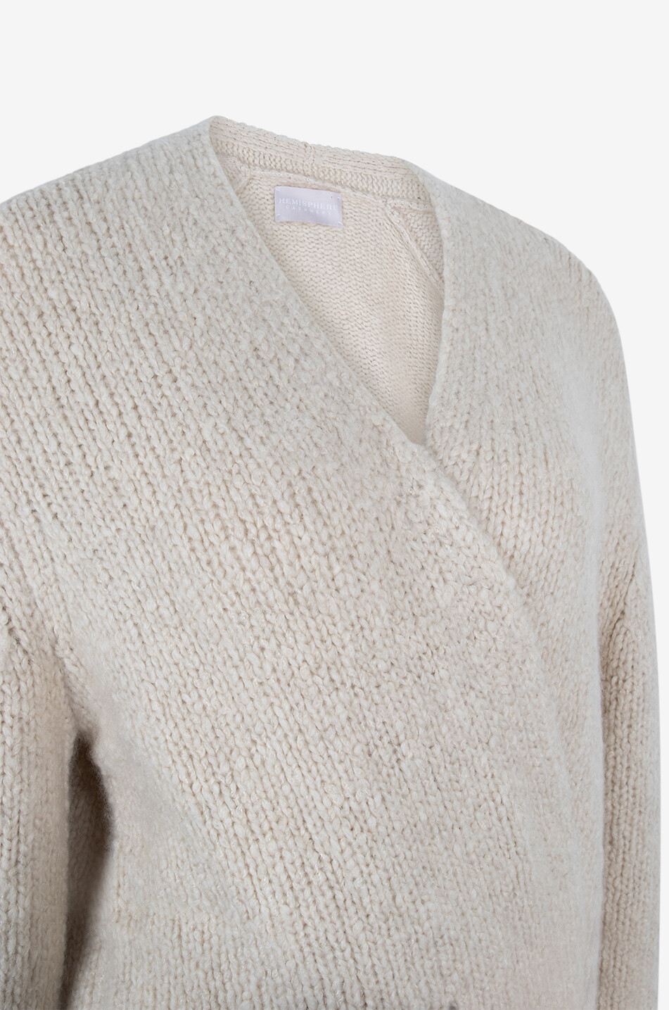 Cardigan aus Kaschmir und Seide