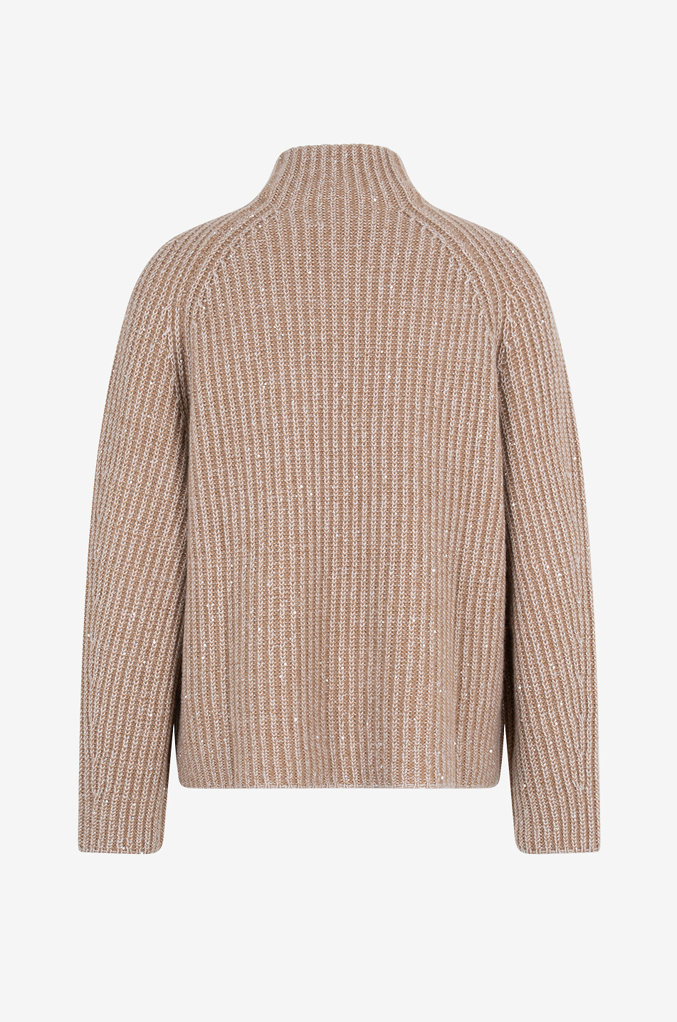 HEMISPHERE Pull en cachemire à sequins Femme CAMEL 2
