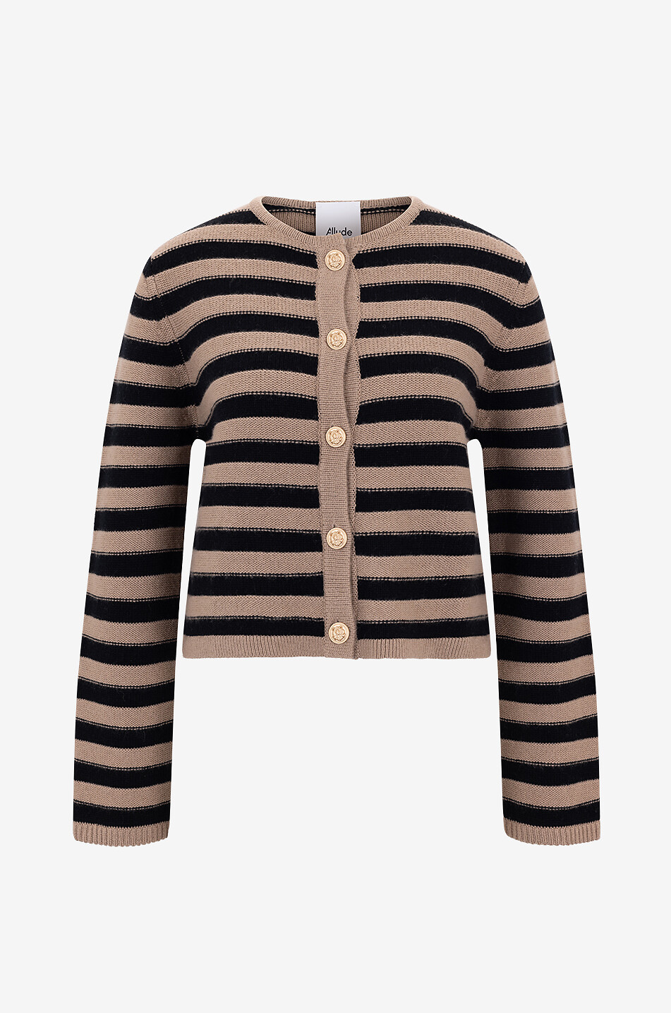 Cotton and cashmere cardigan