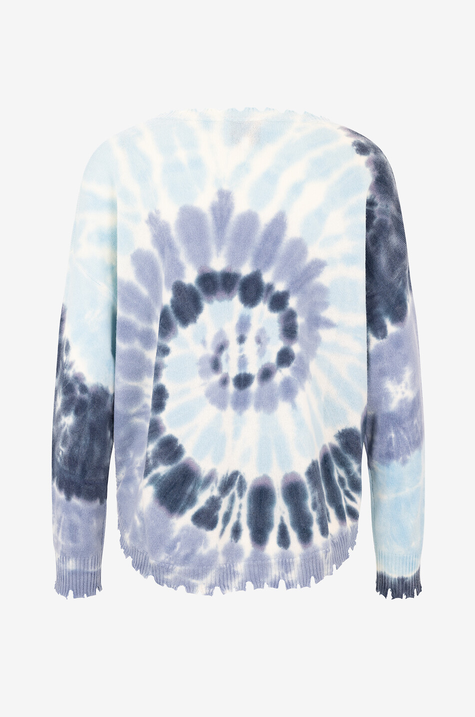 KUJTEN Pullover mit Rundhalsausschnitt aus Kaschmir Mela Sunny Damen BLAU 2