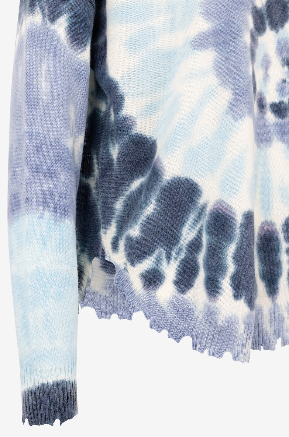 KUJTEN Pullover mit Rundhalsausschnitt aus Kaschmir Mela Sunny Damen BLAU 3