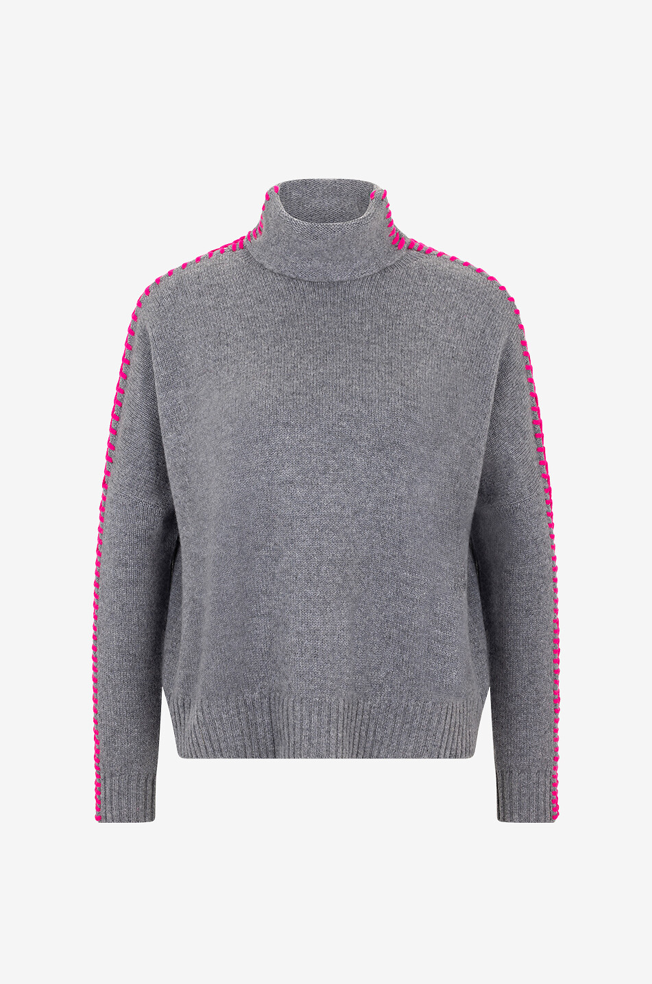 Pullover mit Stehkragen aus Kaschmir Thea