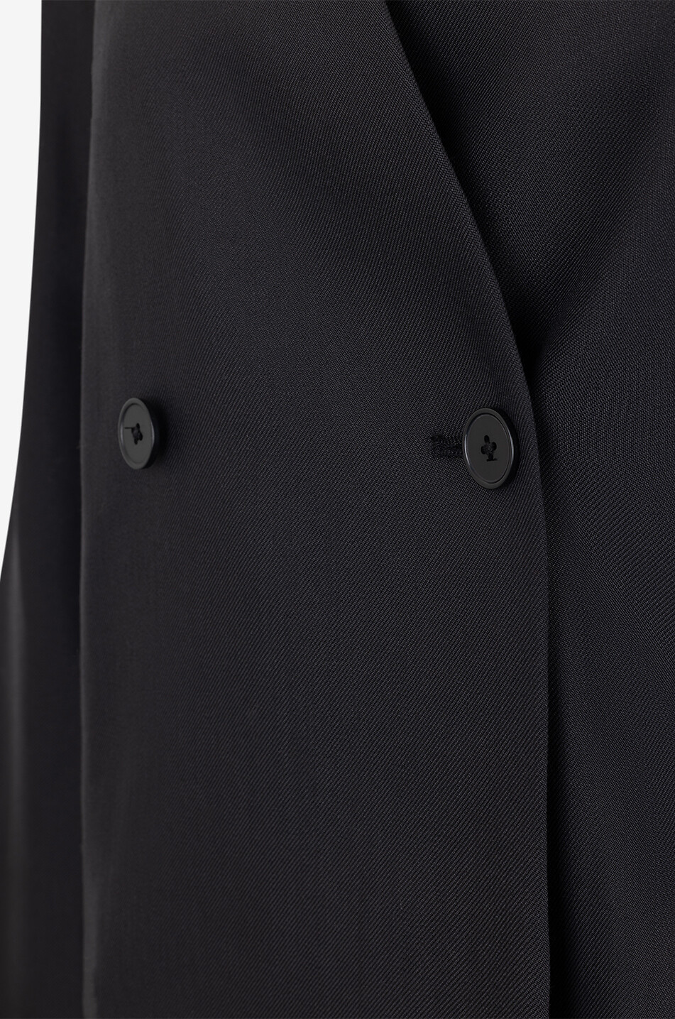 LOULOU STUDIO Blazer court en viscose laine et mohair Habriel Femme NOIR 3