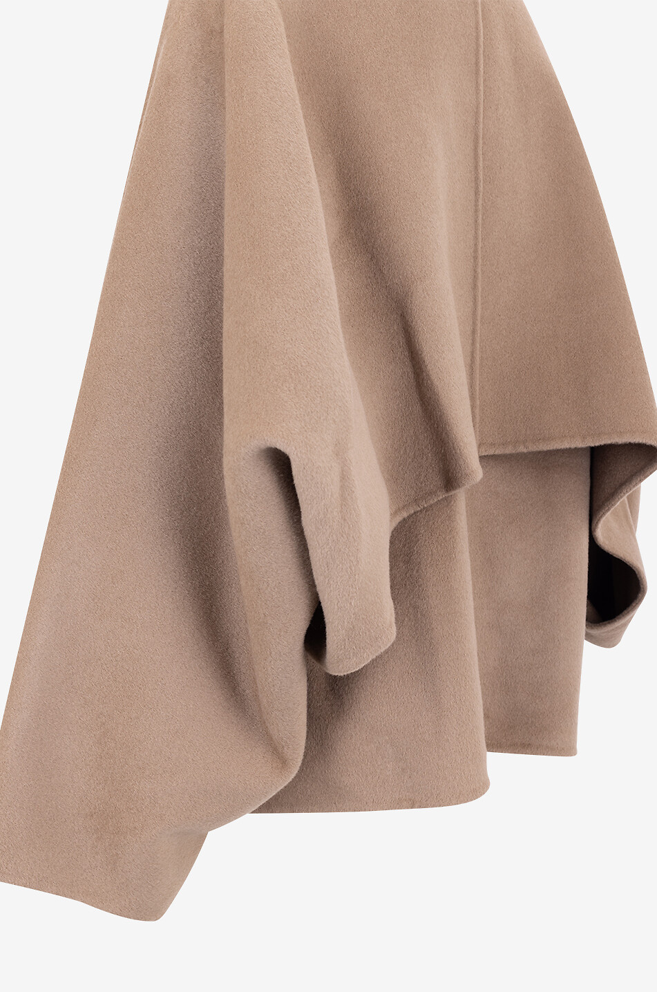 Manteau court en laine et cachemire Camila