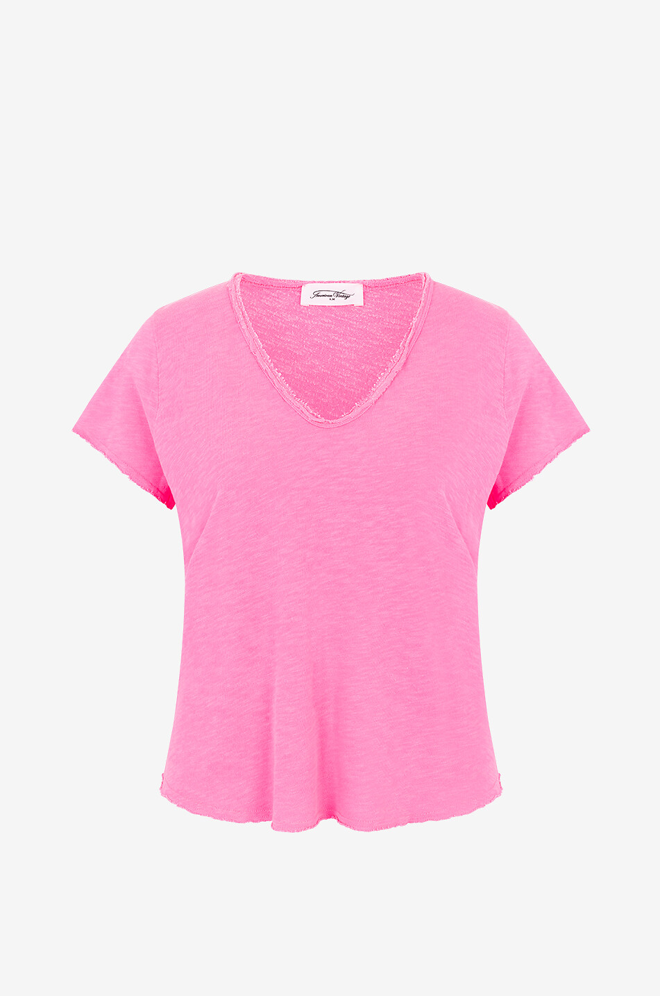 AMERICAN VINTAGE Sonoma cotton short-sleeved T-shirt Women PINK 1