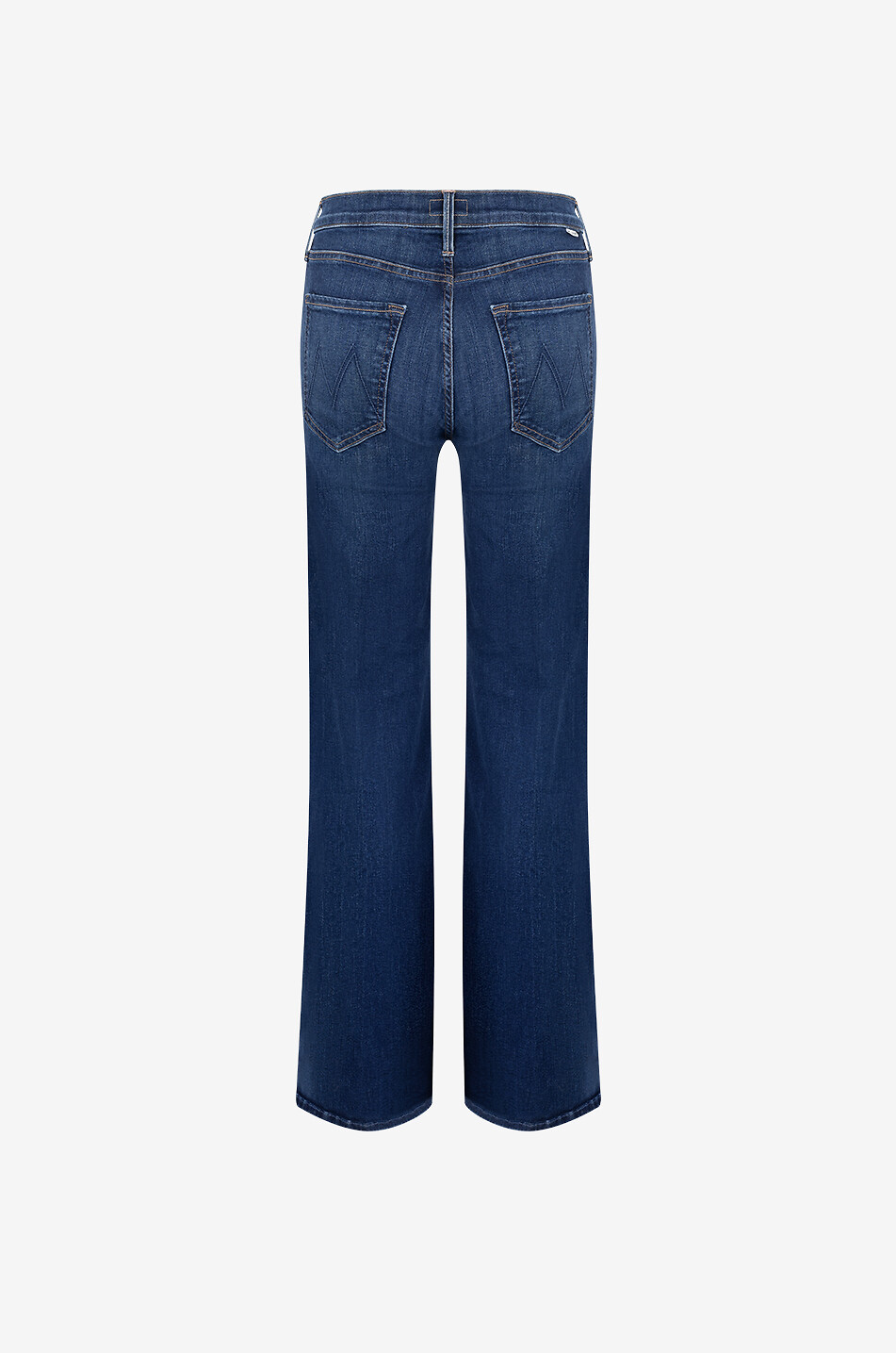 The Twister Sneak cotton wide-leg jeans