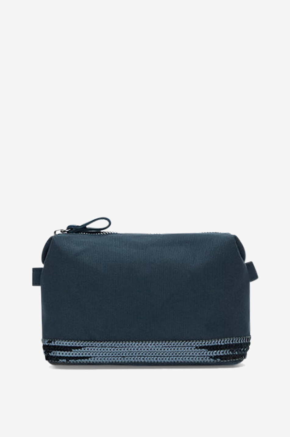 VANESSA BRUNO Trousse en toile et sequins Petit Femme BLEU FONCE 1