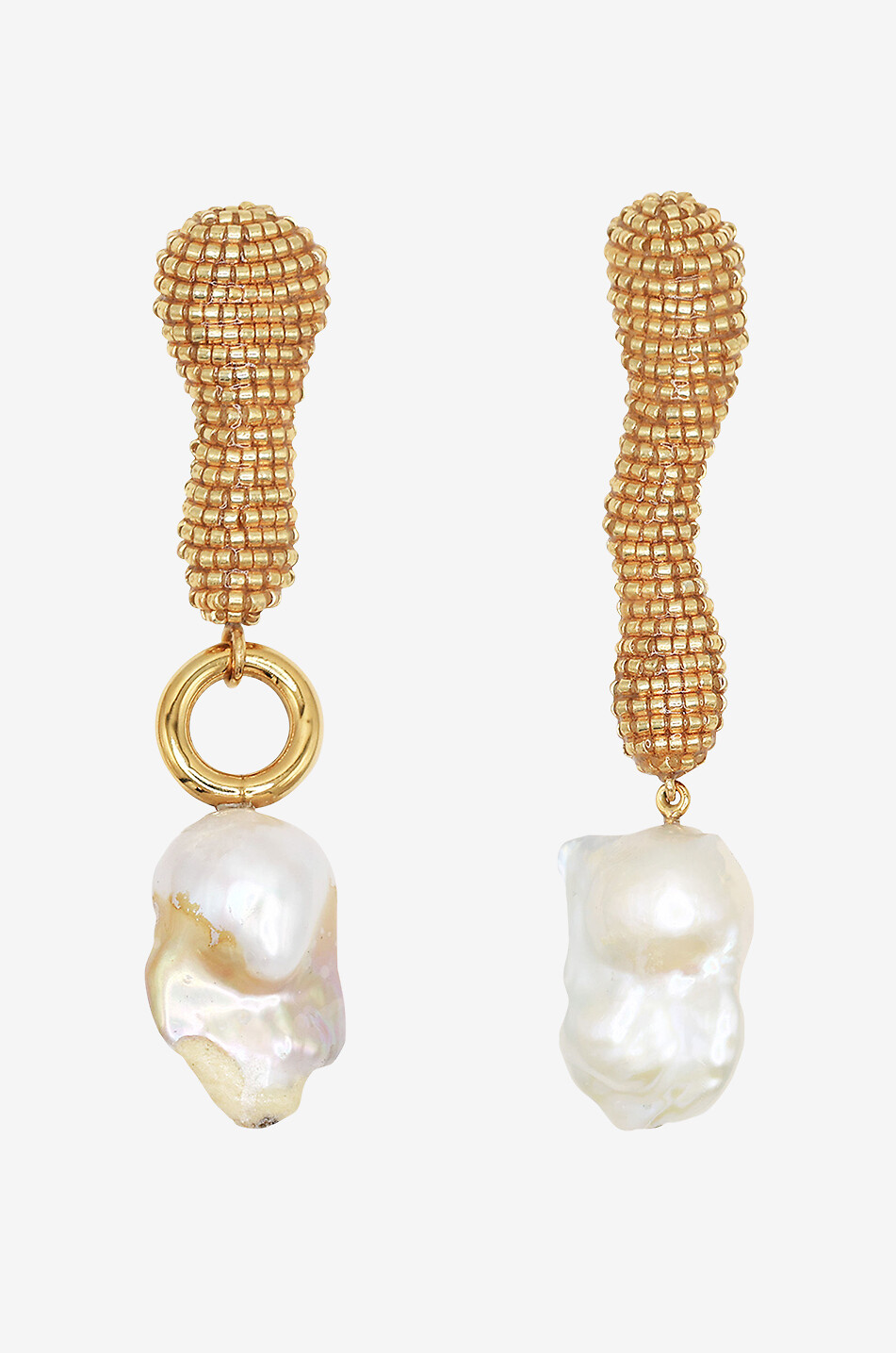 Boucles d'oreilles pendantes asymétriques Finito