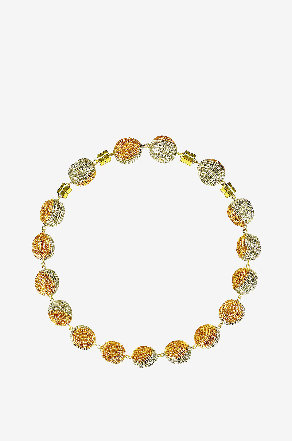 Choker aus Glasperlen Verte