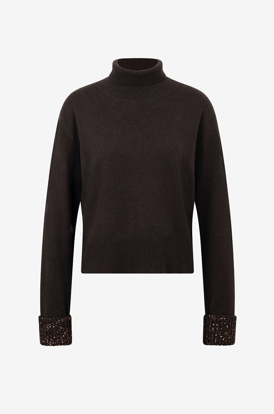 Fine gauge turtleneck sweater best sale