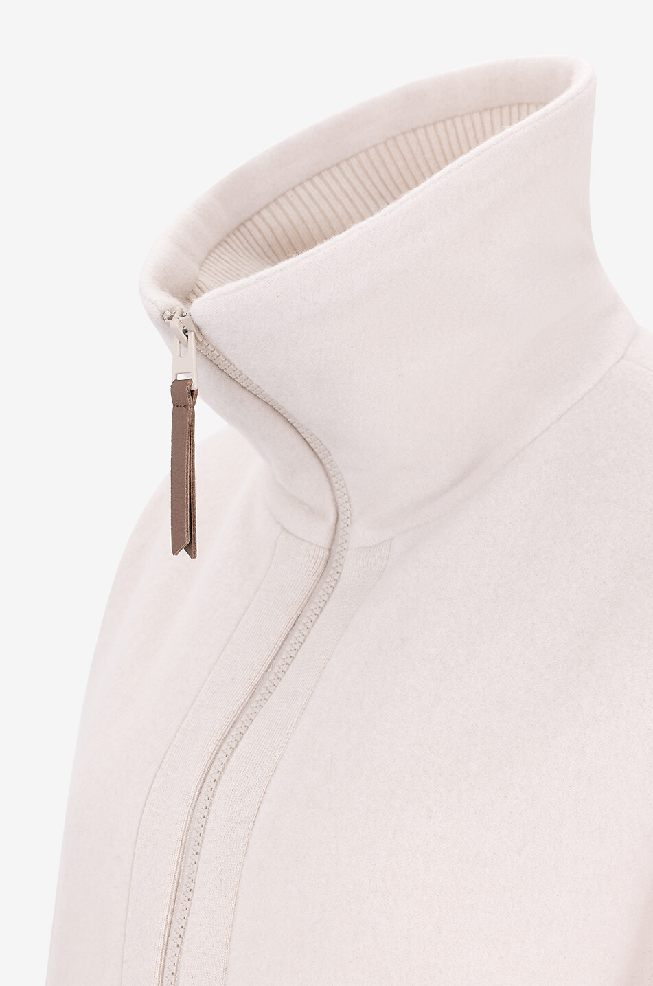 FEDELI Blouson en cachemire Janet Femme Beige clair 3