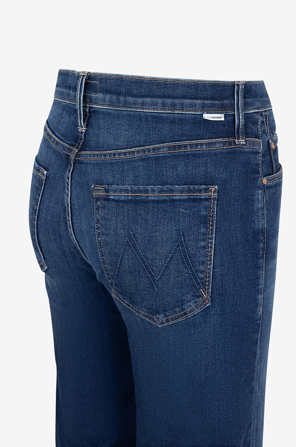 The Twister Sneak cotton wide-leg jeans