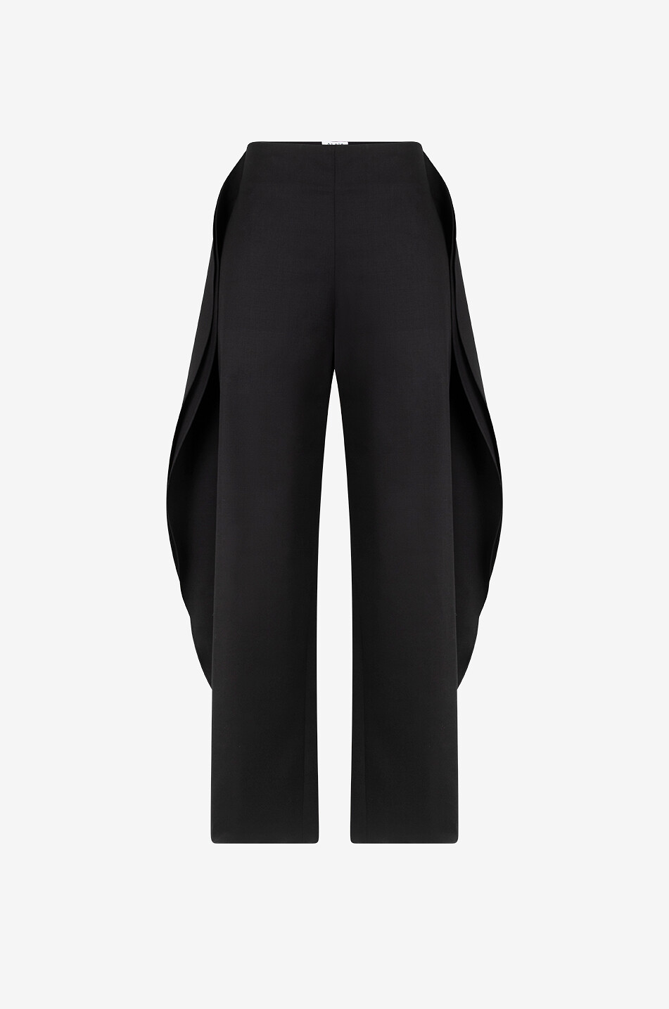 Grain de poudre wool round trousers