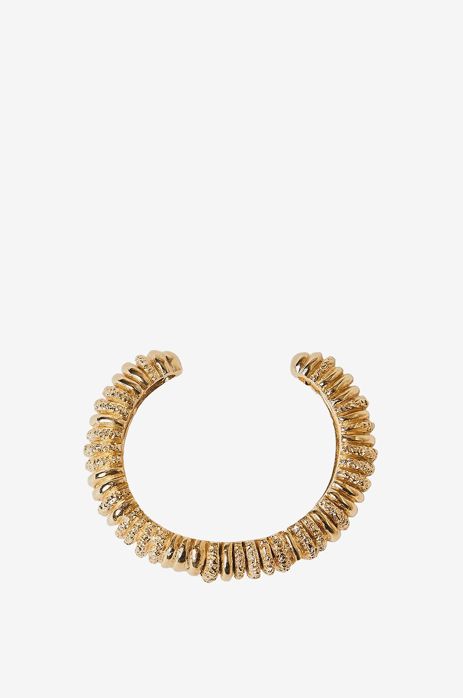 PAOLA SIGHINOLFI Texturierter goldener Armreif Capital Damen GOLDEN 5