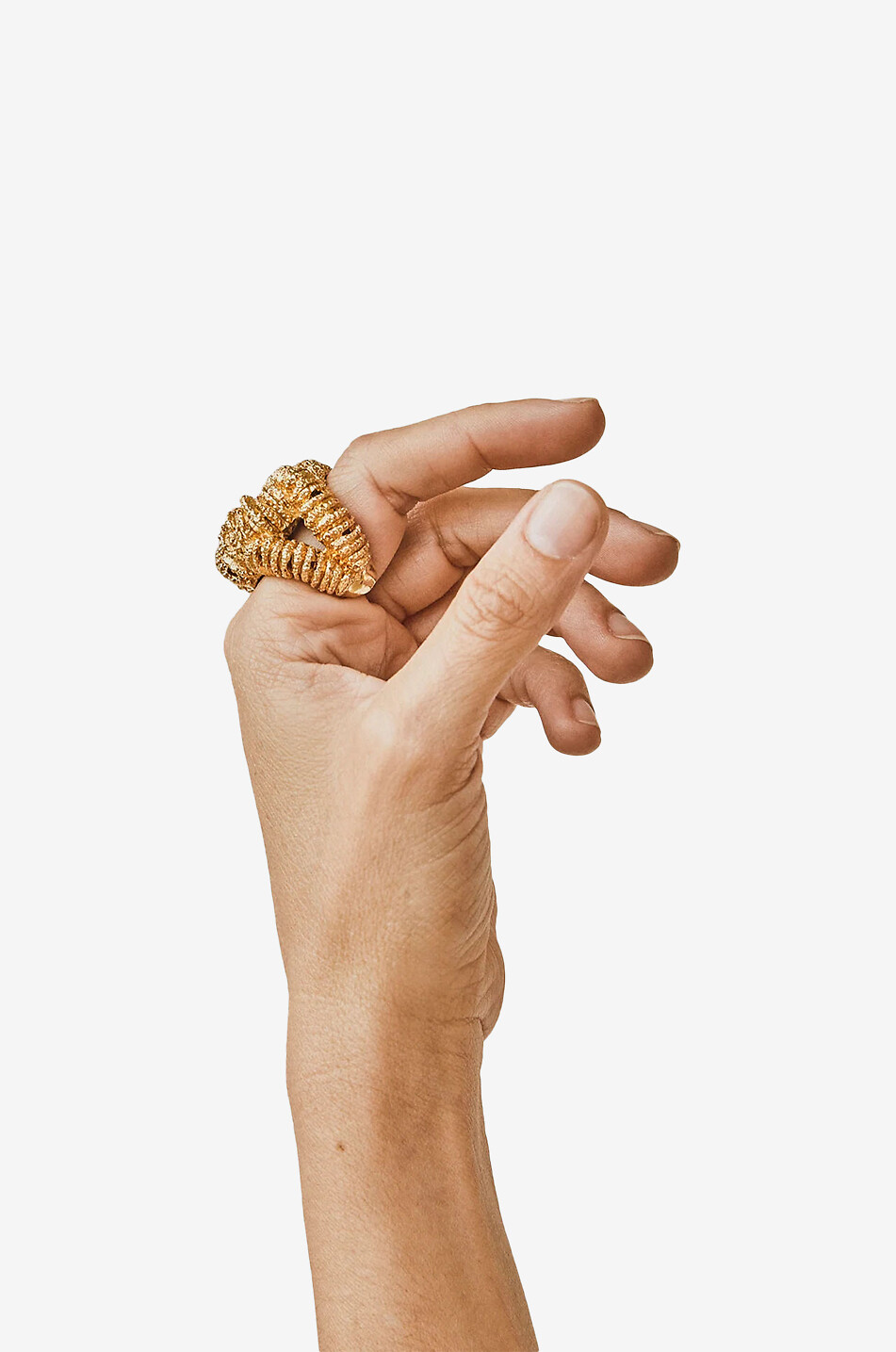 PAOLA SIGHINOLFI Era open gold-tone ring Women GOLDEN 3
