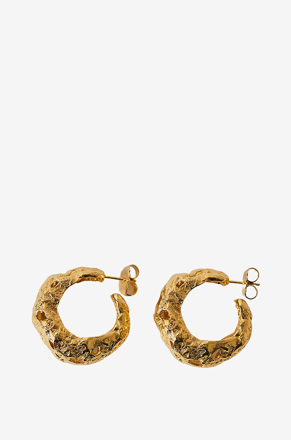 PAOLA SIGHINOLFI Dicke goldene Creolen Galia Damen GOLDEN 2