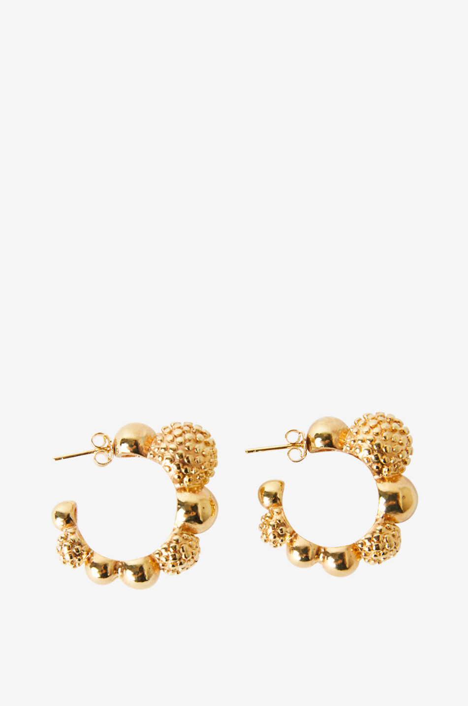 PAOLA SIGHINOLFI Goldene Creolen Silvia Damen GOLDEN 1