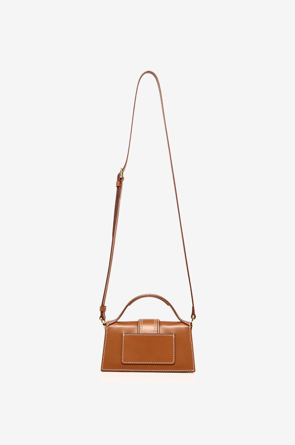 JACQUEMUS Mini-Handtasche aus Glattleder Le Bambino Damen BRAUN 3