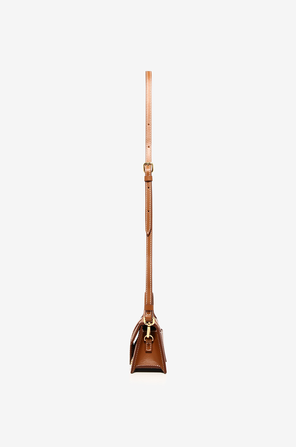 JACQUEMUS Mini-Handtasche aus Glattleder Le Bambino Damen BRAUN 4