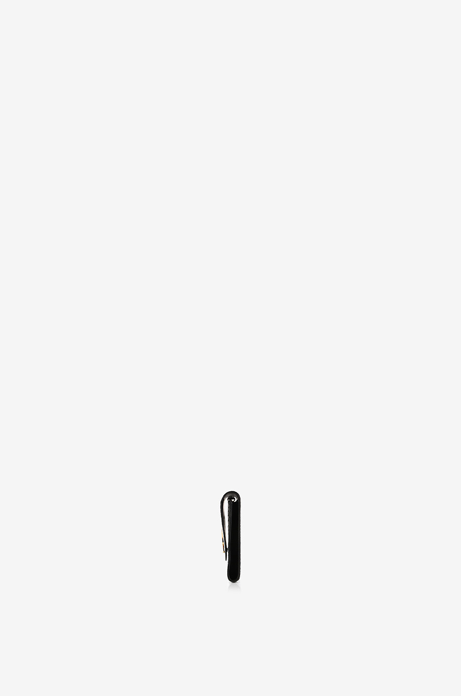 SAINT LAURENT PARIS Pochette enveloppe en cuir effet crocodile Cassandre Femme NOIR 3