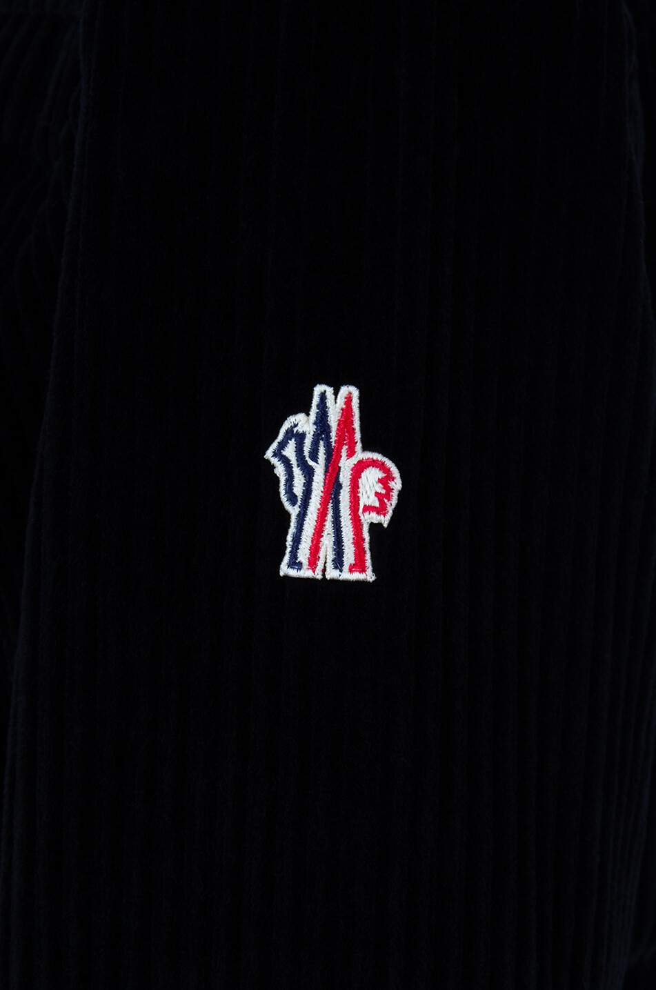 MONCLER GRENOBLE Gelt warm corduroy shirt jacket Men BLACK 3