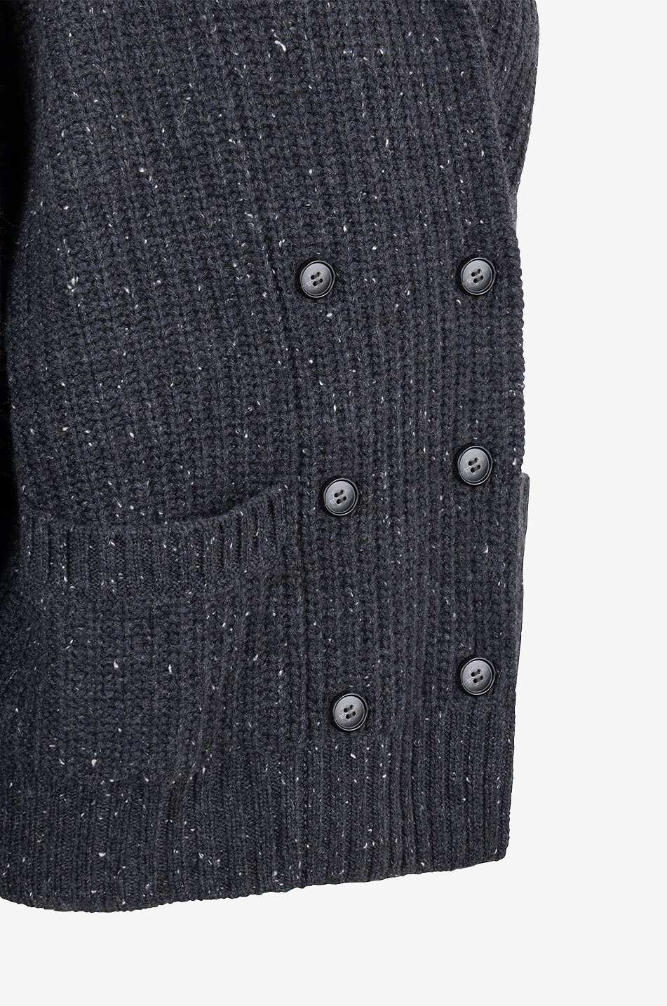 LISA YANG Annalike cashmere cardigan Women DARK GREY 3