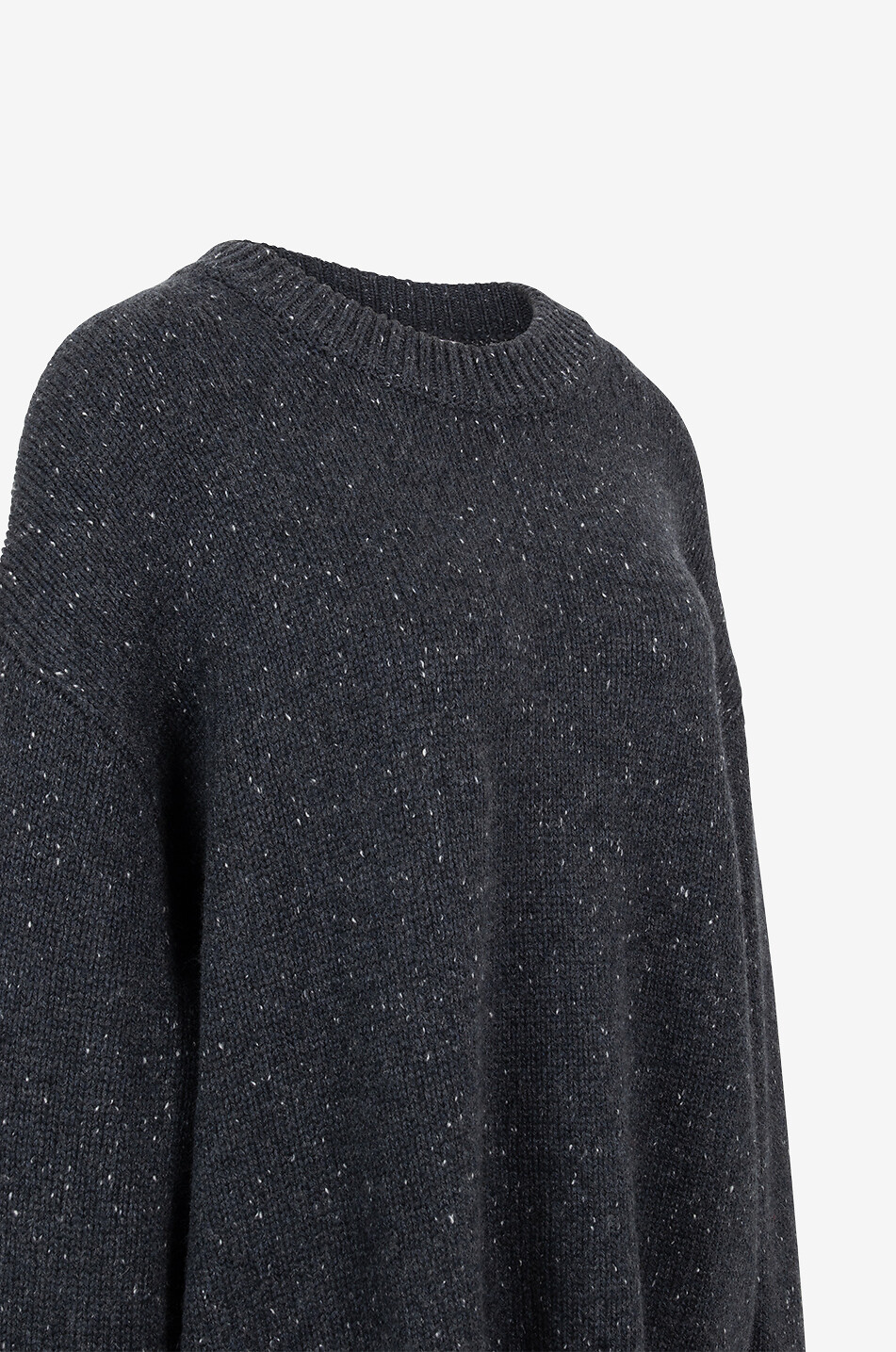 LISA YANG Pullover mit Rundhalsausschnitt aus Kaschmir Renske Damen DUNKELGRAU 3