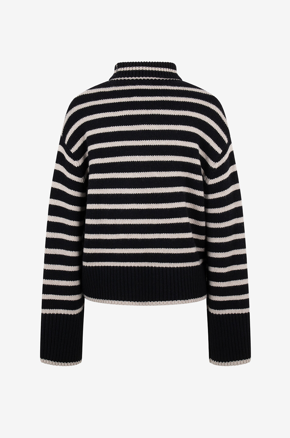 LISA YANG Pull à col montant en cachemire Fleur Femme MULTICOLORE 2