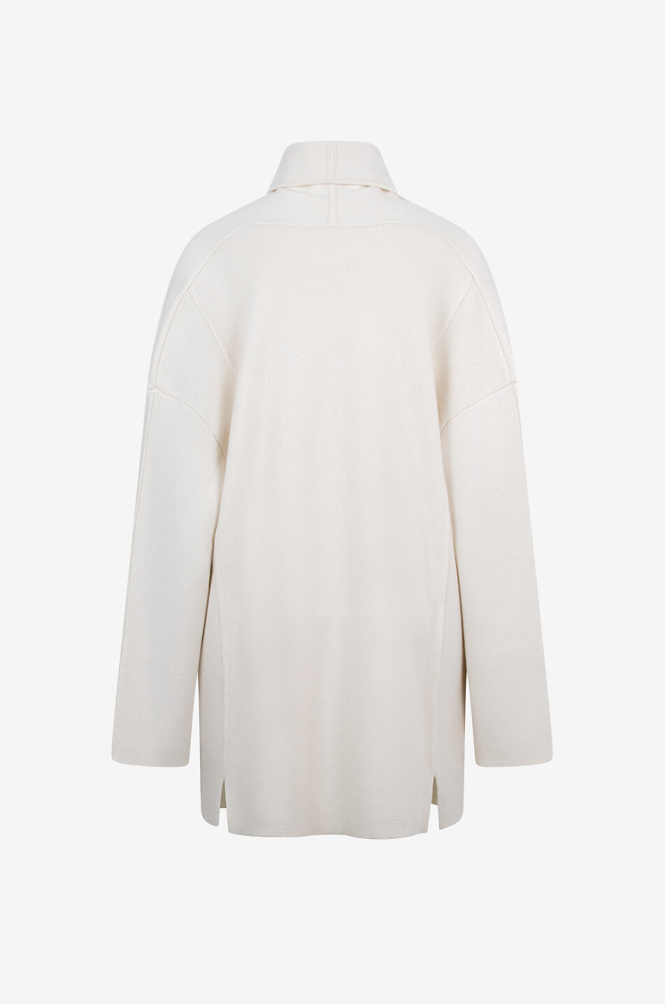 LISA YANG Manteau en cachemire Linda Femme BLANC CASSE 2