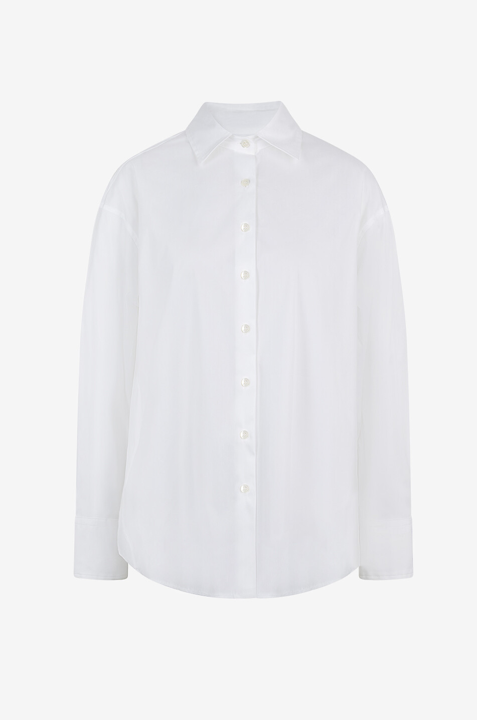 Langärmeliges Hemd aus Baumwolle Joelle