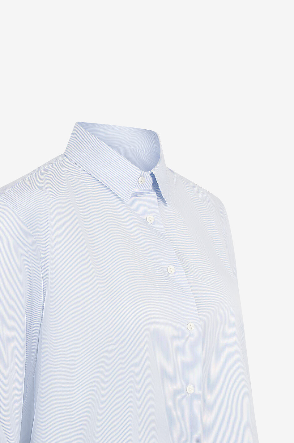 Langärmeliges Hemd aus Baumwolle Jacky