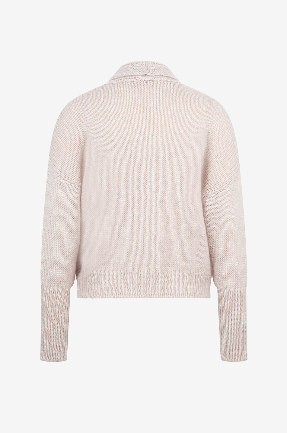 Cardigan en laine mohair et soie