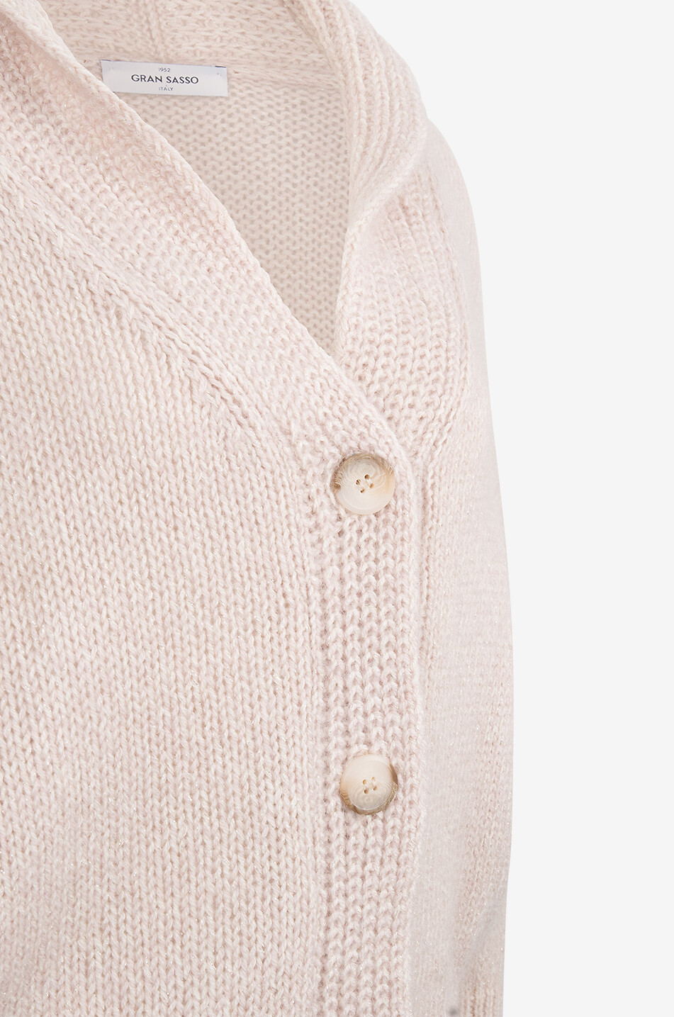Cardigan en laine mohair et soie