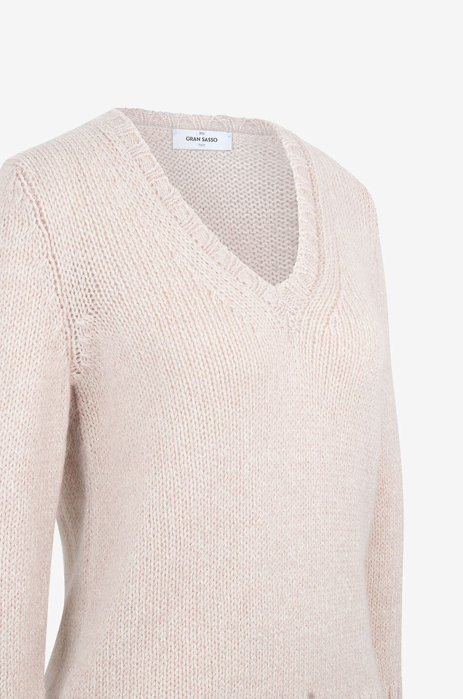 Wool mohair and silk jumper